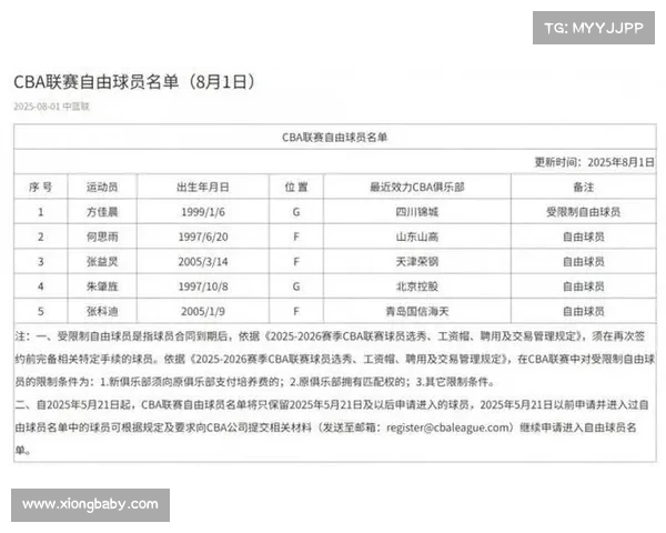 由市场回顾与展望:自由球员名单解析 由市场回顾与展望:自由球员名单解析
